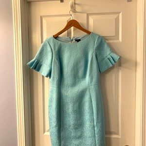 Talbots turquoise small dress